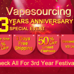 Vapesourcing ３周年セール！